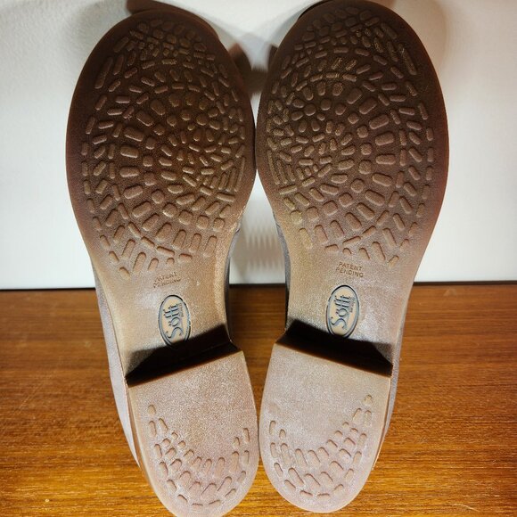 Sofft Leather Loafers Patent Pending Gray Women (8.5) - Picture 7 of 15